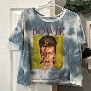 Old Navy Tie-Dye Bowie Crop Top Tee